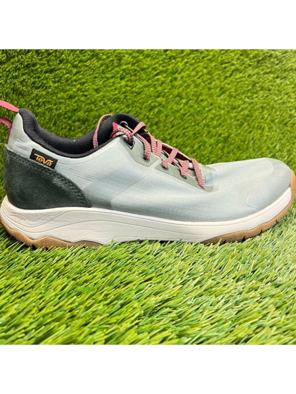 Teva Gateway Low Womens Size 10 Blue Green White Running Hiking Shoes Sneakers